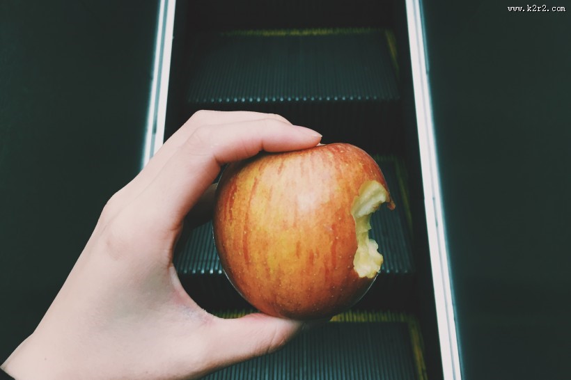 一个诱人的苹果图片大全