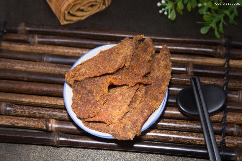 美味嚼劲十足的牛肉干图片