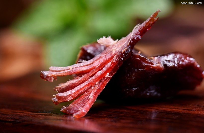 美味嚼劲十足的牛肉干图片