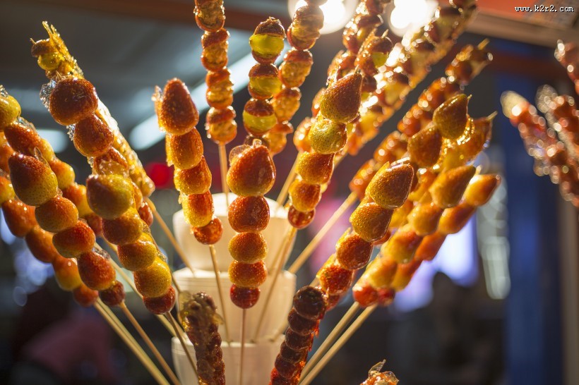 酸甜美味的老北京小吃糖葫芦图片大全