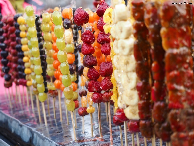 酸甜美味的老北京小吃糖葫芦图片大全