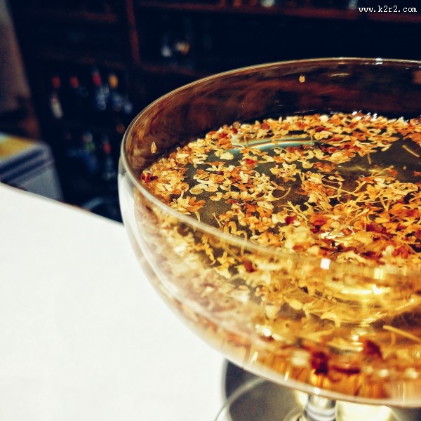 香喷喷的桂花酒图片