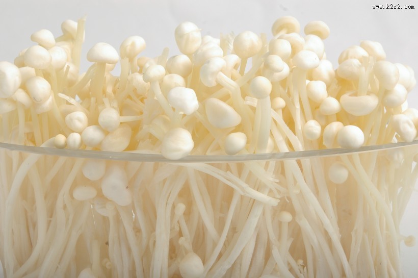 营养健康的金针菇图片