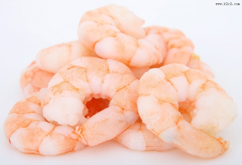 新鲜美味的虾仁图片