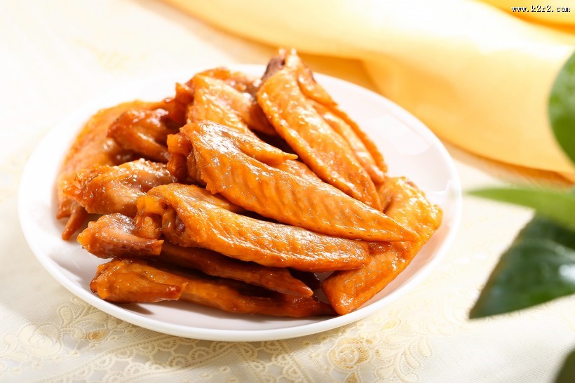 美味好吃的鸡翅图片