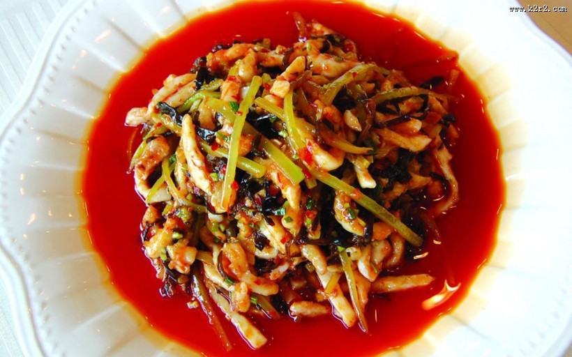 川菜鱼香肉丝图片