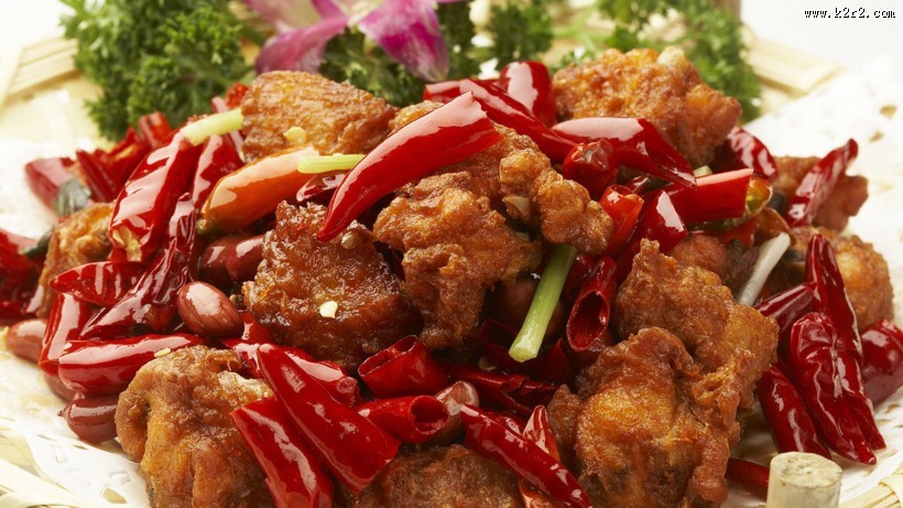 渝菜辣子鸡美食图片大全