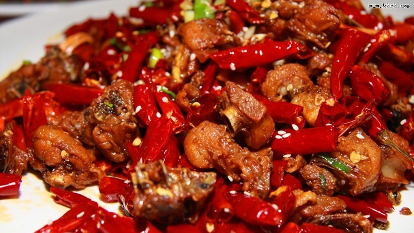 渝菜辣子鸡美食图片大全