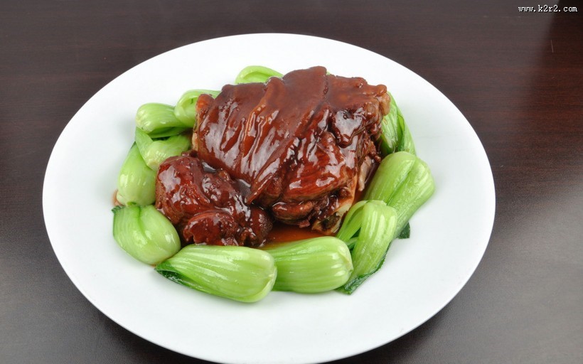 川菜东坡肘子美食图片