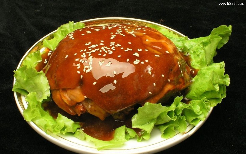 川菜东坡肘子美食图片