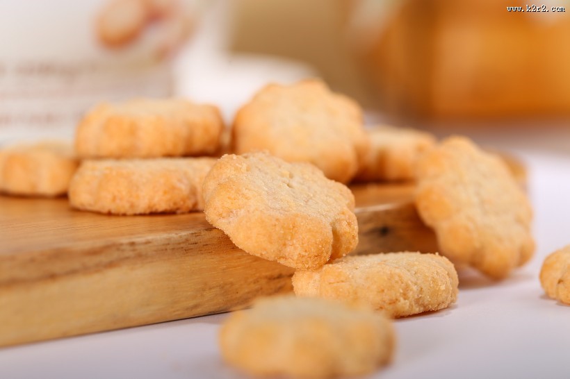 香甜好吃的曲奇饼干图片