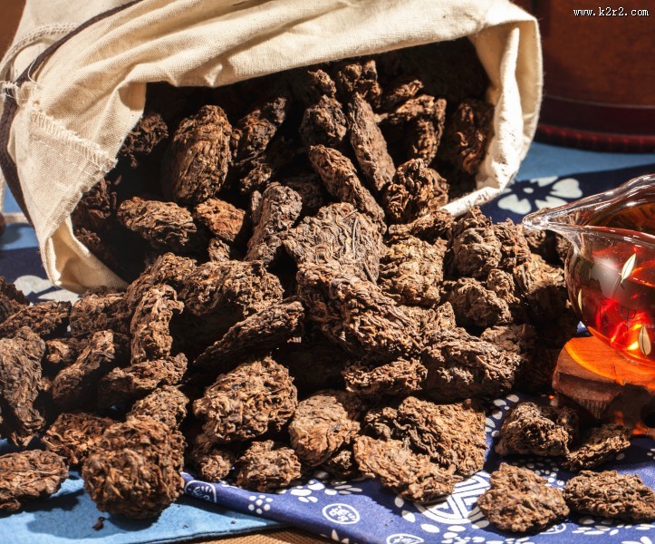 风味浓厚的普洱茶图片