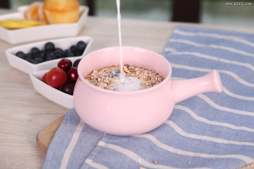 营养好吃的燕麦图片