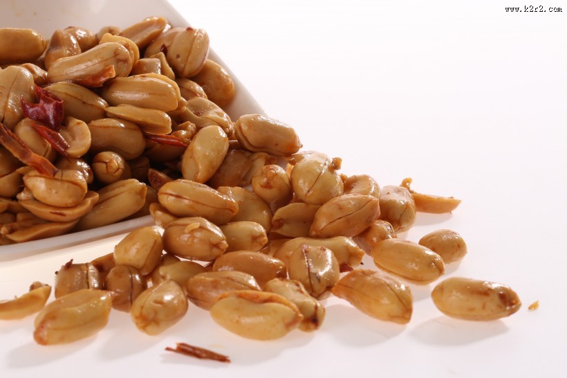 香味十足的麻辣花生图片大全