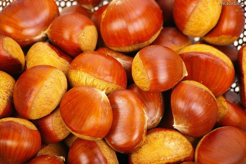 美味可口的板栗图片大全