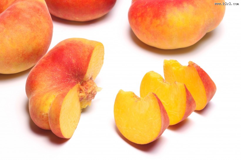 香甜美味的蟠桃图片