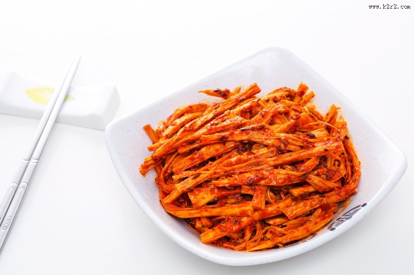 香辣的韩国泡菜图片