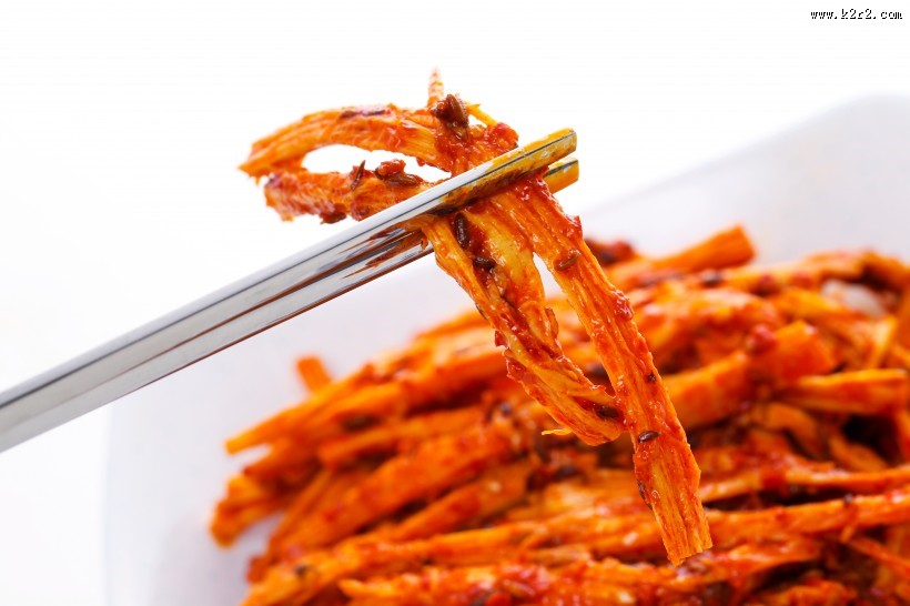 香辣的韩国泡菜图片