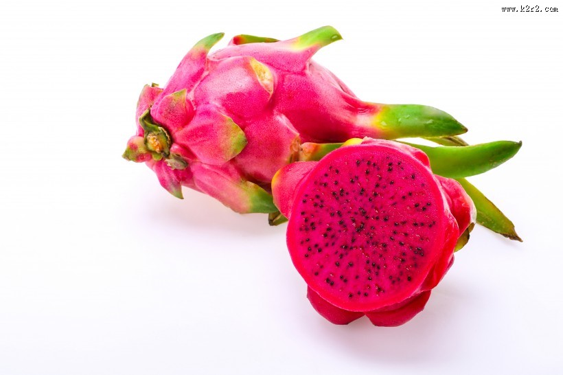 好吃好看的红心火龙果图片