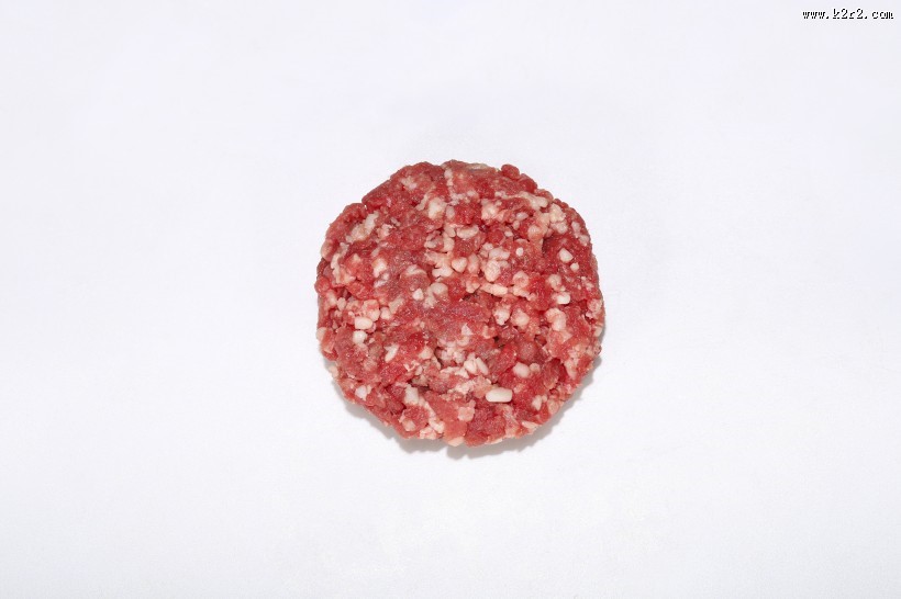 红色切碎的牛肉馅图片