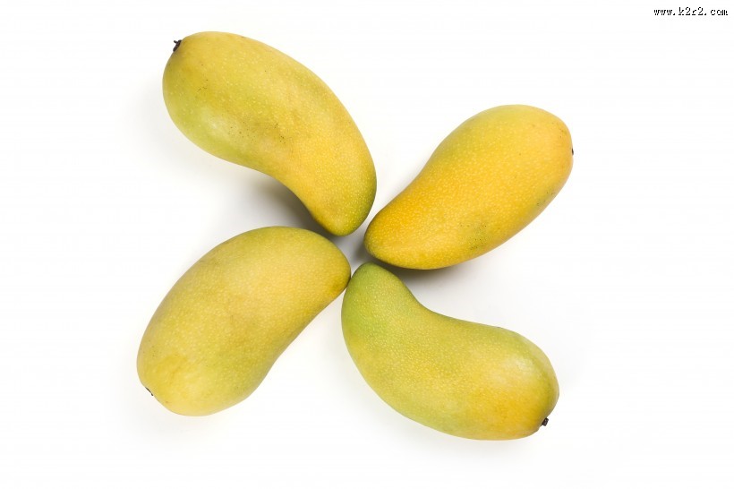 黄色营养的芒果图片
