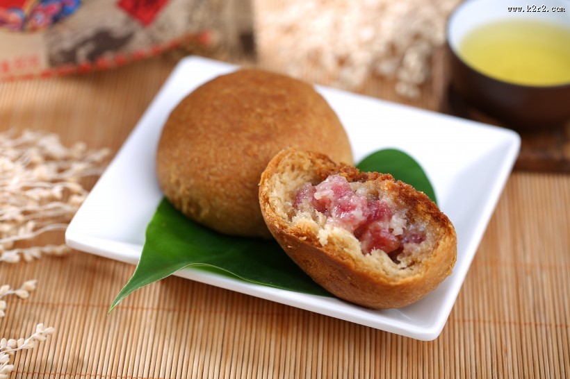 传统老式月饼图片