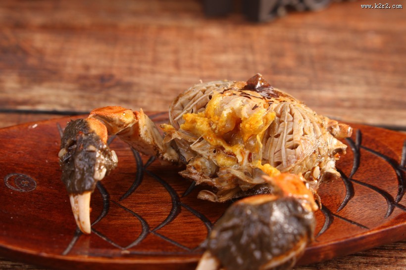 好吃鲜香下饭的麻辣蟹图片