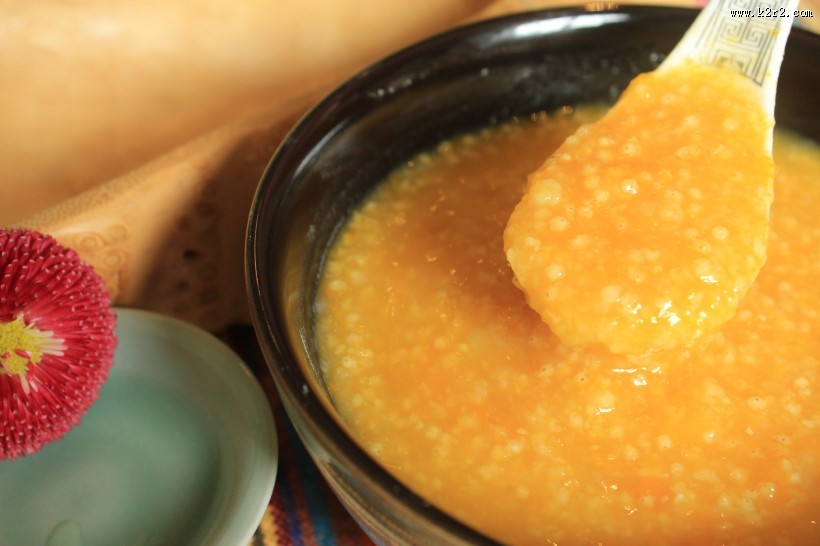 香甜养胃南瓜粥图片
