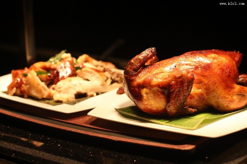 美味无比的北京烤鸭图片