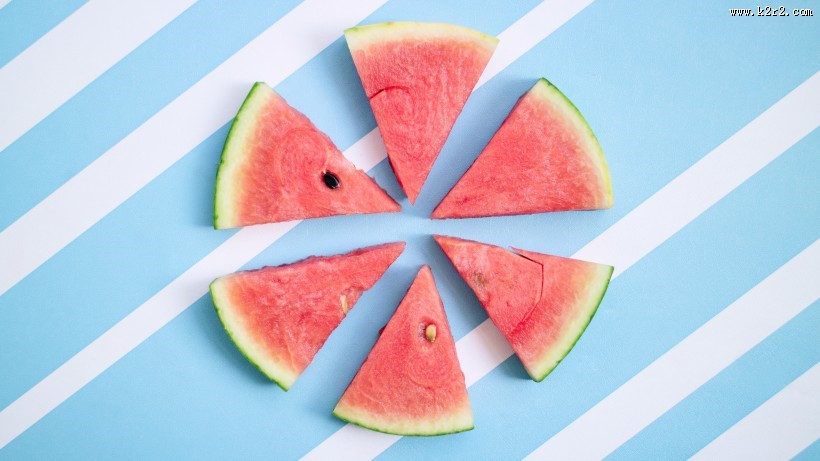 夏日西瓜创意造型图片