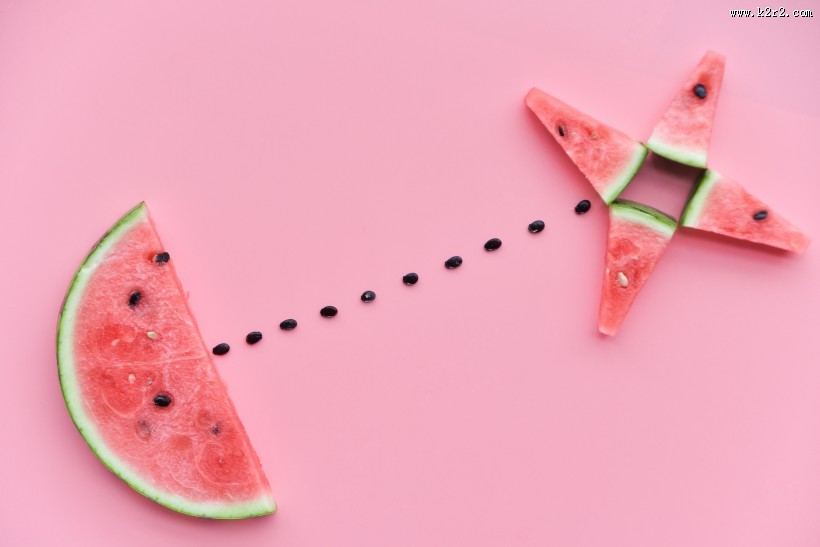 夏日西瓜创意造型图片