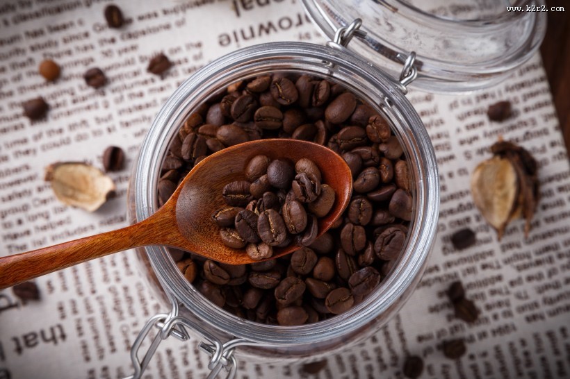 醇香的咖啡豆图片大全