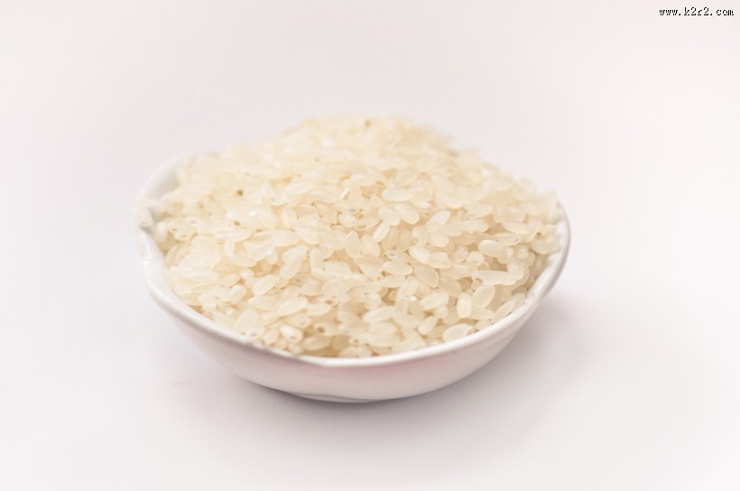 白色的大米图片