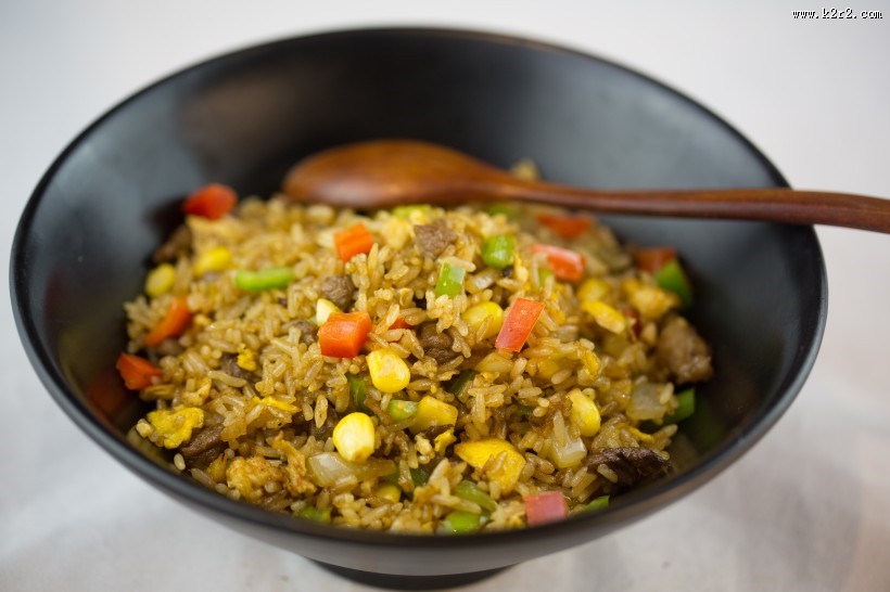 好吃的炒饭图片大全