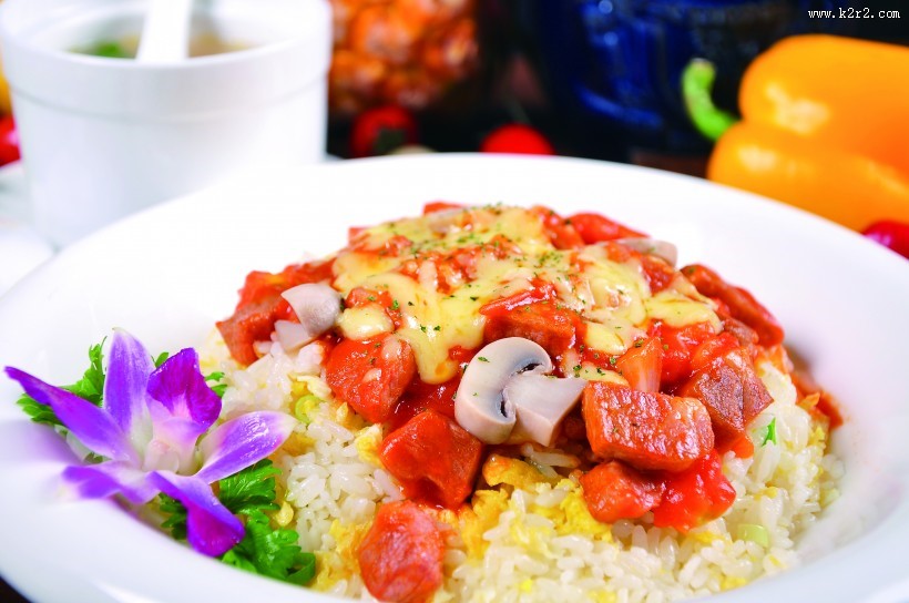 好吃的炒饭图片大全