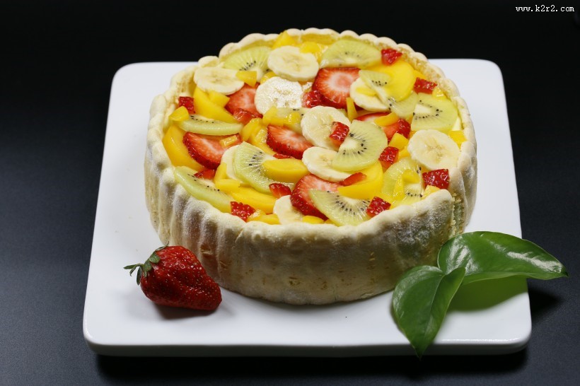 美味的水果蛋糕图片大全