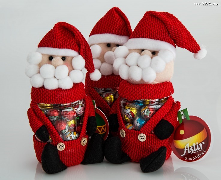 可爱的圣诞老人摆件图片大全