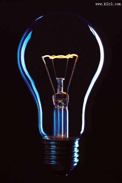 灯泡的特写图片