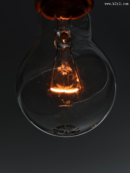 灯泡的特写图片