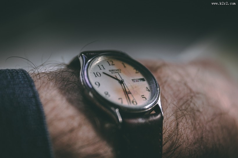 手腕上的手表图片
