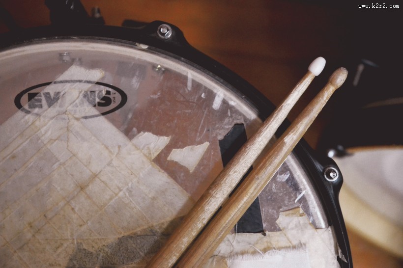 乐器架子鼓的图片
