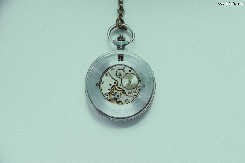 精致的复古怀表图片