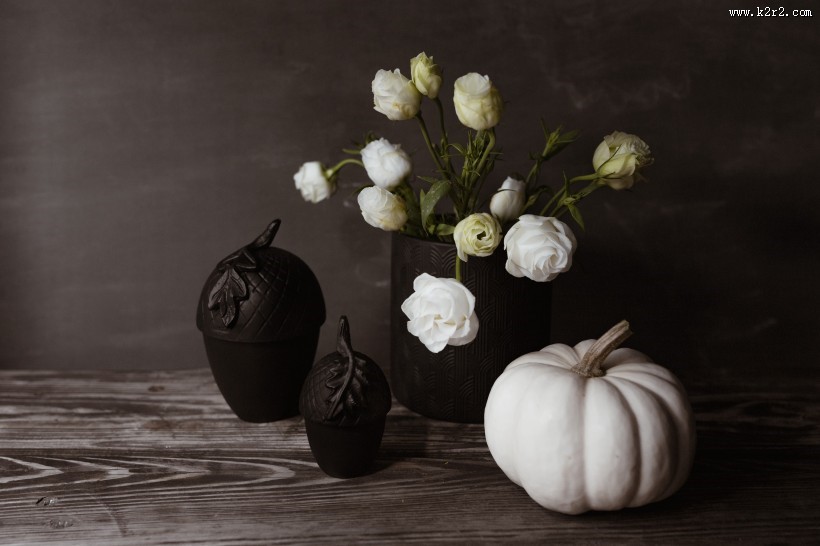 极简风格的装饰摆件