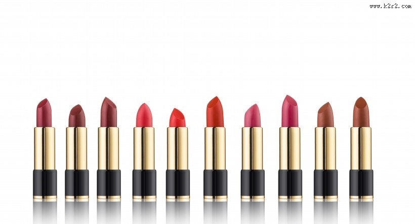 颜色鲜艳的美妆口红图片