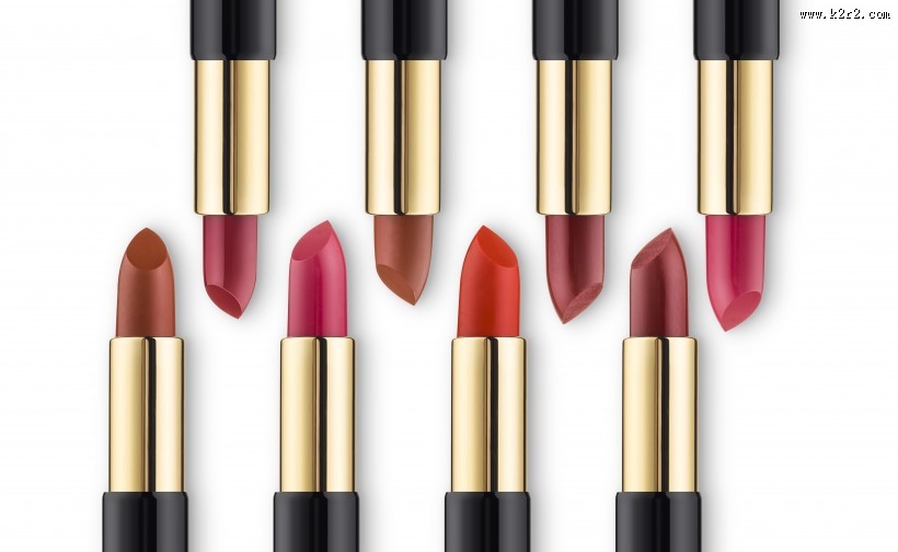 颜色鲜艳的美妆口红图片