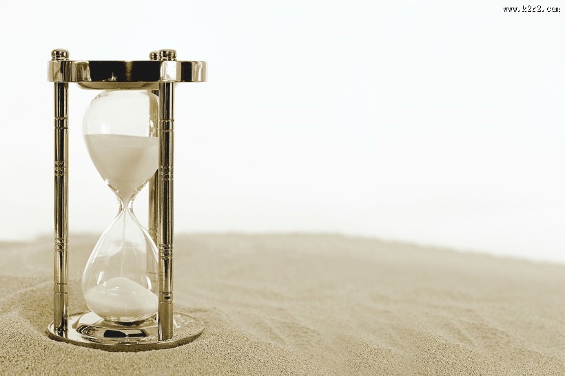 用来测量时间的沙漏图片