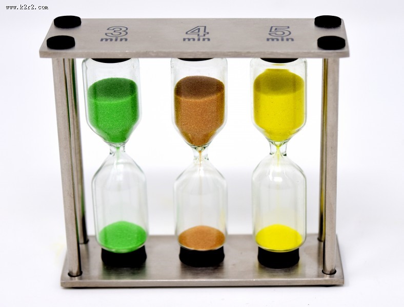 用来测量时间的沙漏图片