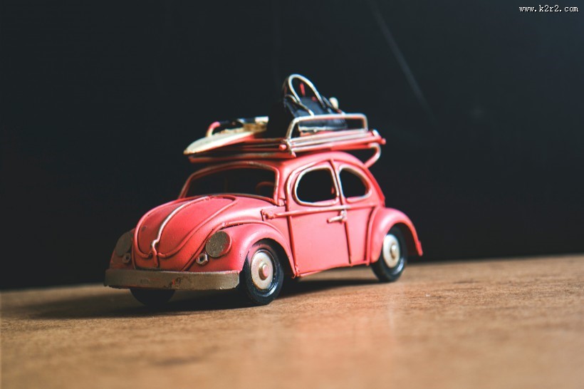 可爱的复古玩具车图片