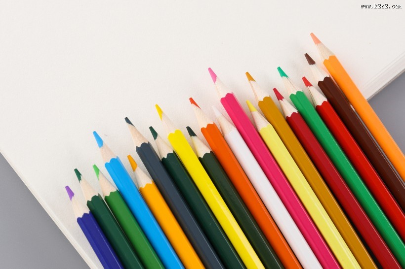 漂亮的彩色铅笔图片大全