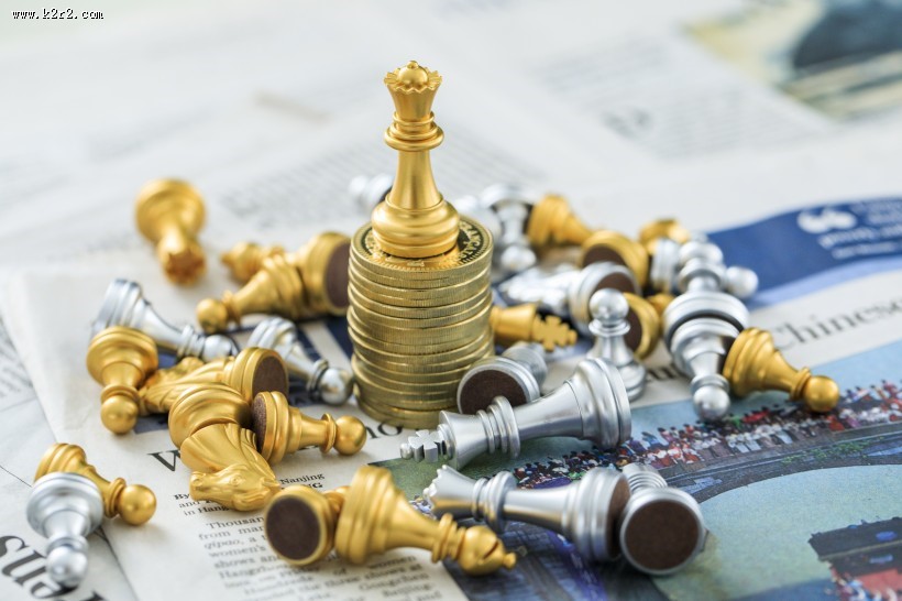 国际象棋金融经济对战图片